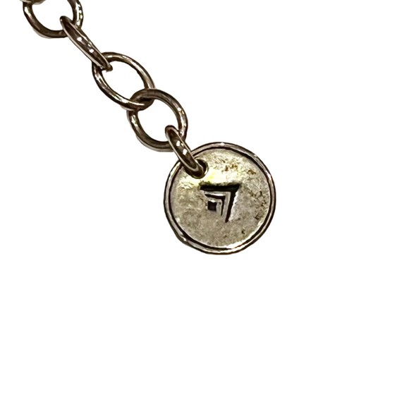 SILPADA Cutout Flower Disk Medallion Pendant Necklace Israel Sterling 925 - Picture 8 of 11